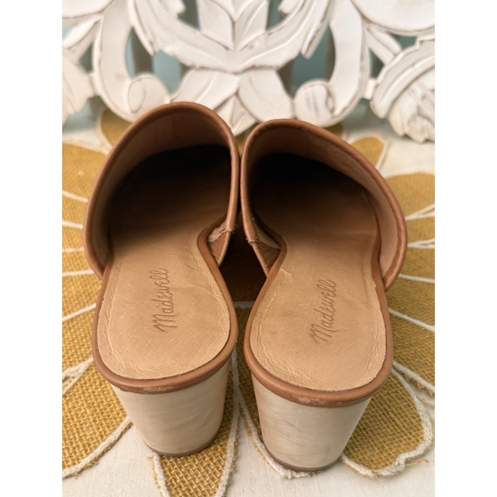 Madewell Women's Rustic Twig The Jordyn Clog in Woven Leather Size 9.5
